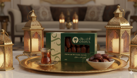 تمر مجدول جامبو عبوة كيلو