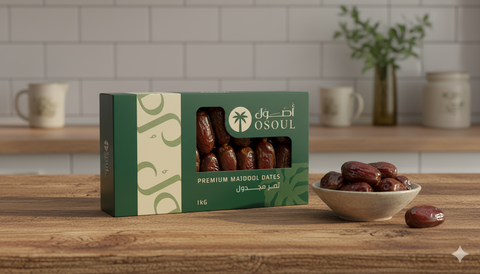 تمر مجدول جامبو عبوة كيلو