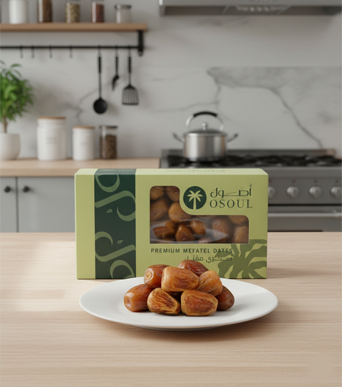 تمر مفتل سعودي درجة أولي عبوة كيلو