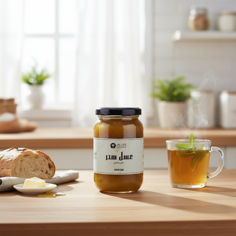 عسل سدر جبلي أصلي